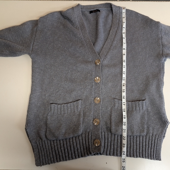 Quince Organic Cotton Linen Cardigan - Picture 8 of 9